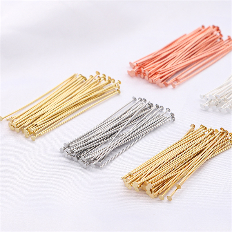 Jewelry Making Supplies Wholesale - 50 قطعة/الحزمة 925 فضة شقة رئيس