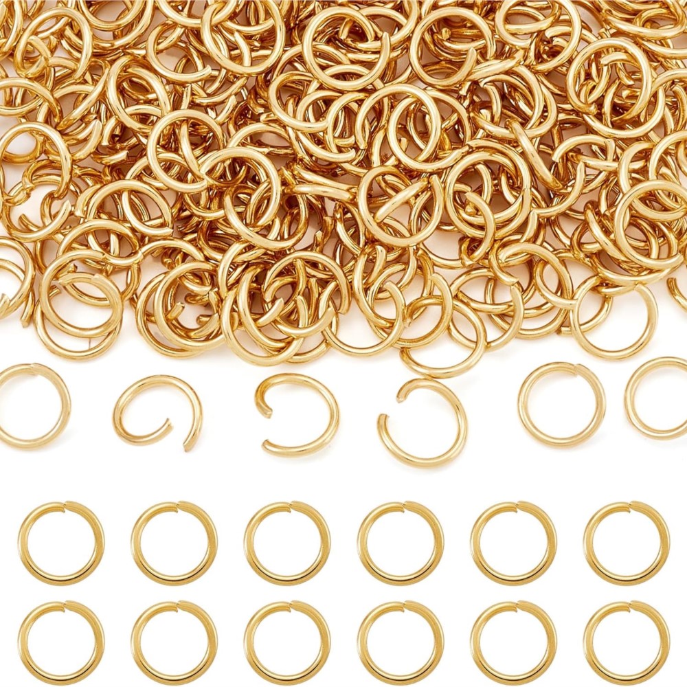 Jewelry Making Supplies Wholesale - 200/400 قطعة من حلقات الربط المعدنية