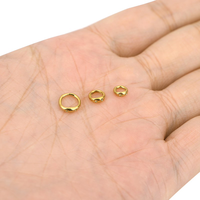 20 قطعة قلادة من الفولاذ المقا - مراجعة Toggle Clasp Gold وسعره