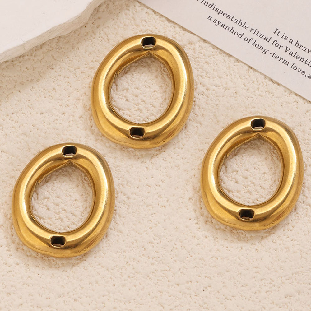 5 قطع موصلات بيضاوية من الفولا - مراجعة Jewelry Making Supplies Wholesale وسعره