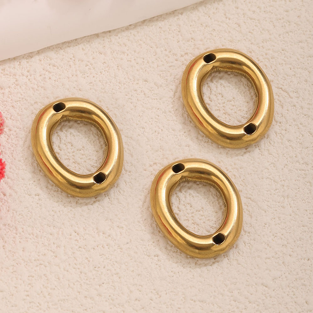 5 قطع موصلات بيضاوية من الفولا - مراجعة Jewelry Making Supplies Wholesale وسعره