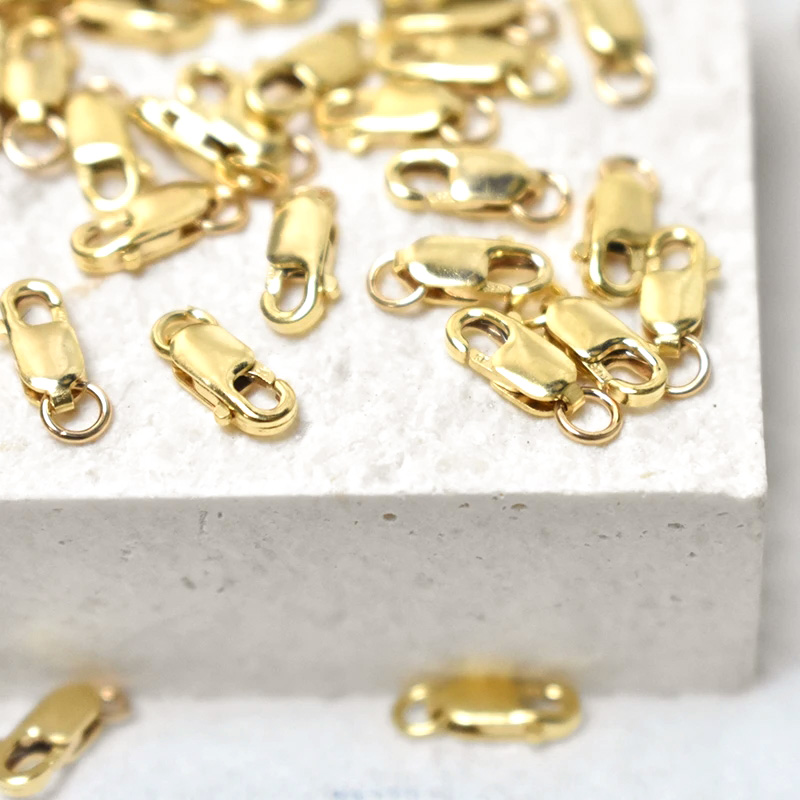 مشبك جراد البحر 14K الذهب معبأ - مراجعة Jewelry Making Supplies Wholesale وسعره