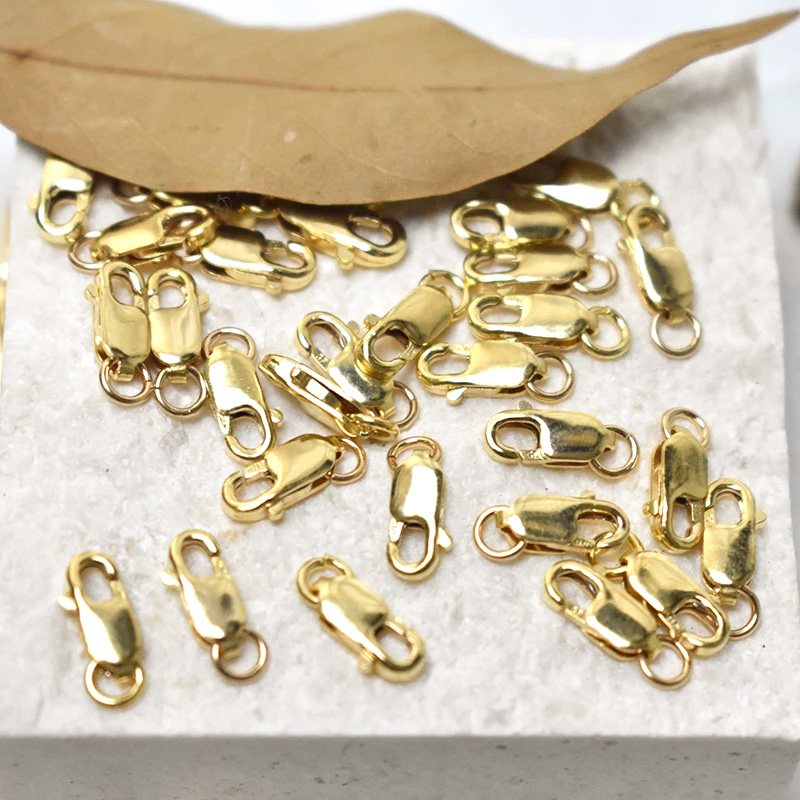 مشبك جراد البحر 14K الذهب معبأ - مراجعة Jewelry Making Supplies Wholesale وسعره