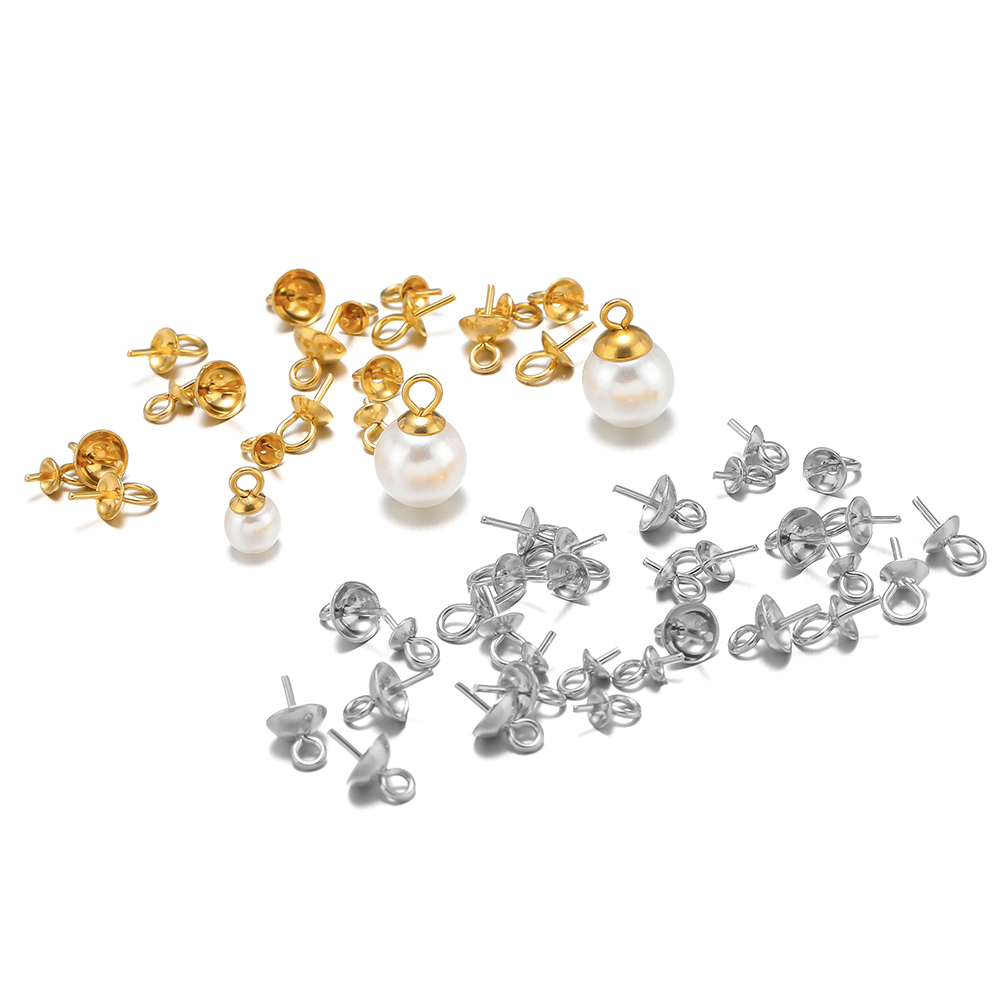 50-100 قطعة الذهب اللون الفولا - مراجعة Jewelry Making Rivets وسعره