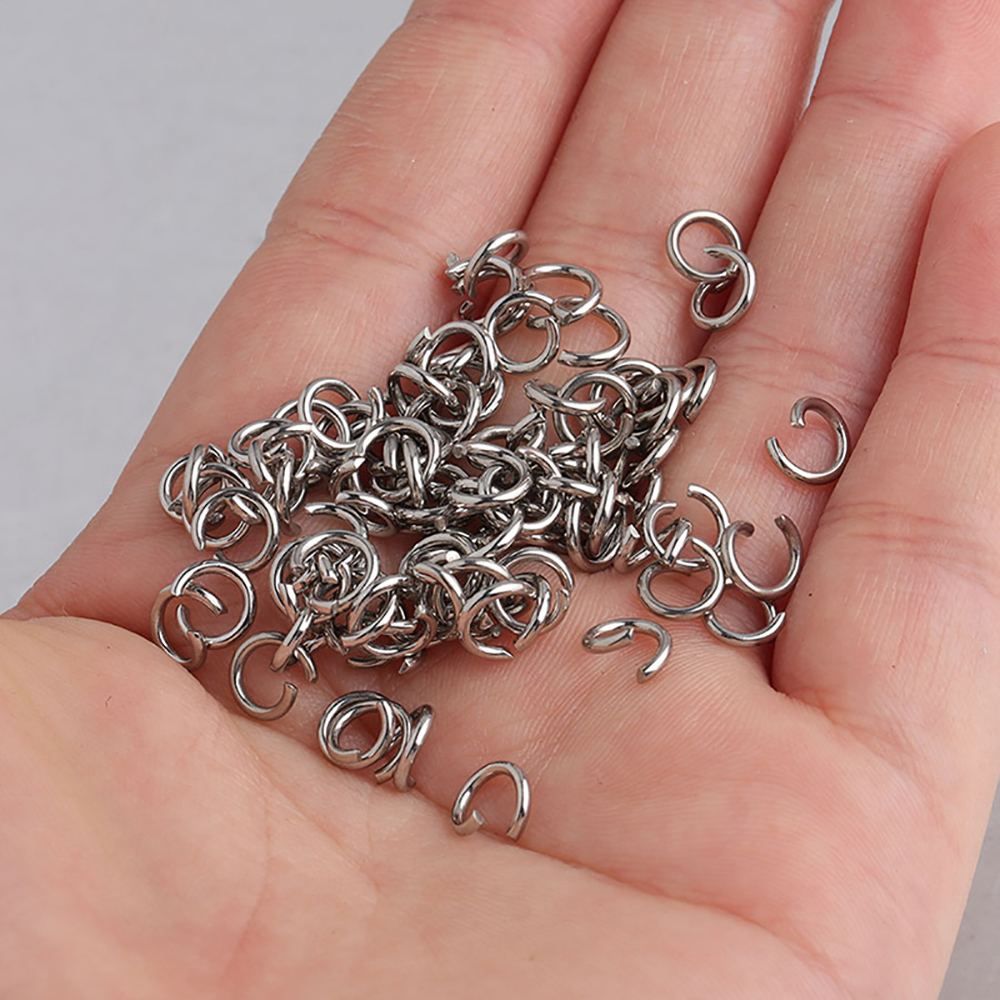 100-200 قطعة/الوحدة الفولاذ ال - مراجعة Jewelry Making Supplies Wholesale وسعره