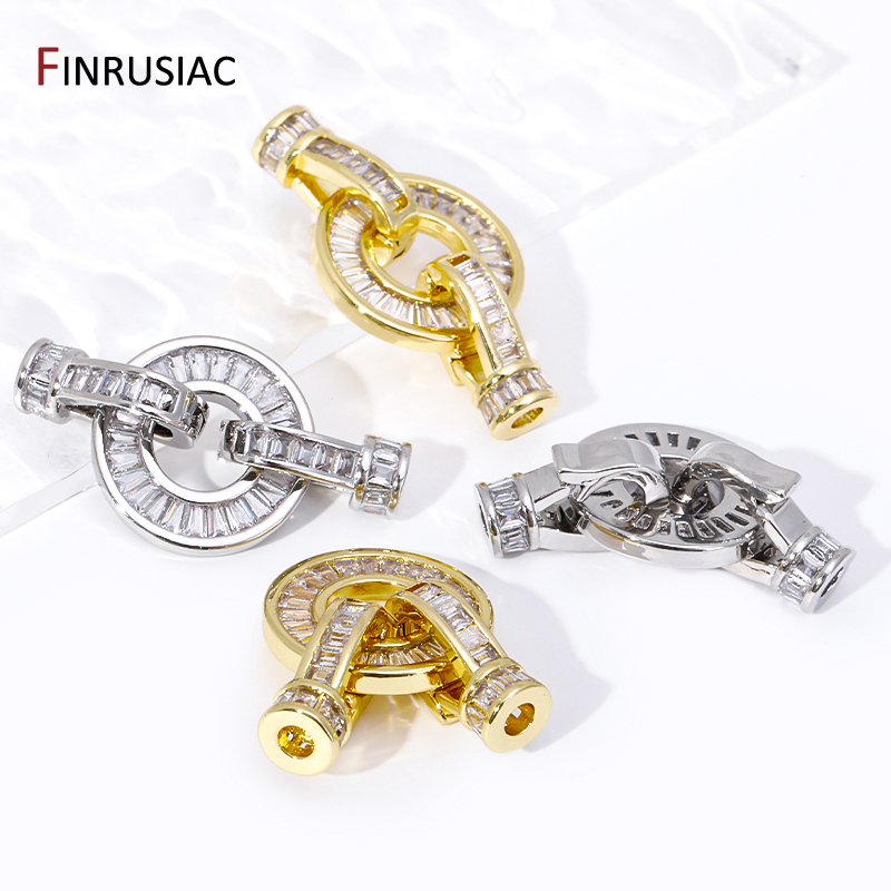 العصرية 18K مطلية بالذهب النحا - مراجعة Toggle Clasp Gold وسعره