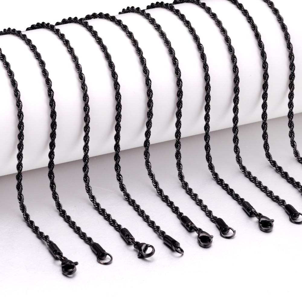 ASONSTEEL 10 قطعة/الوحدة أسود  - مراجعة Jewelry Making Singapore وسعره