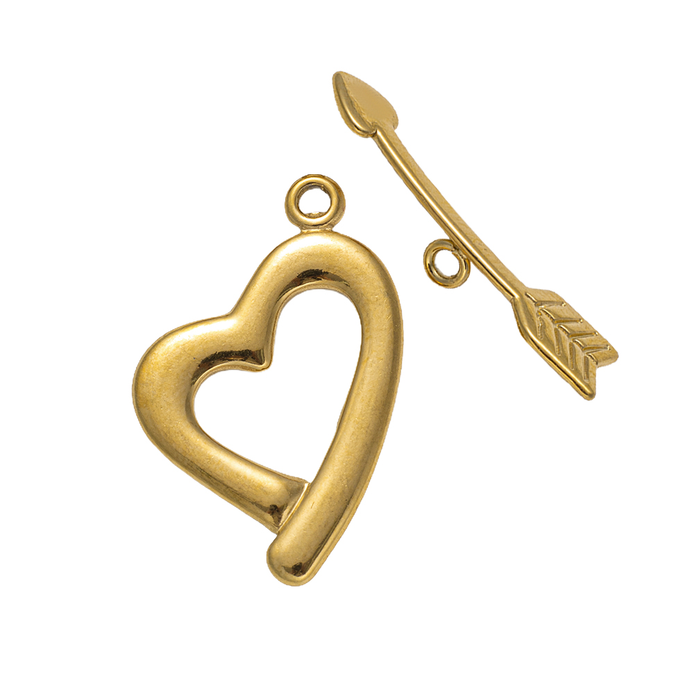 5 مجموعات الفولاذ المقاوم للصد - مراجعة Toggle Clasp Gold وسعره