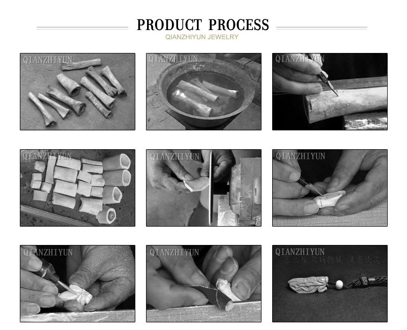 3 قطعة اليدوية منحوتة الياك ال - مراجعة Jewelry Making New Zealand وسعره