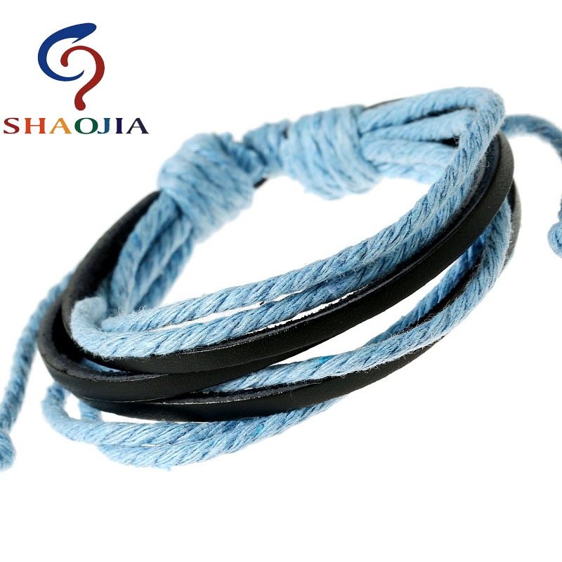 SHAOJIA-سوار مضفر بحبل مشوهة ل - مراجعة Jewelry Making Singapore وسعره