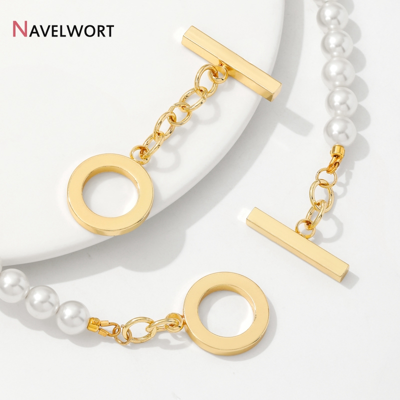 مشابك OT دائرية من النحاس المط - مراجعة Toggle Clasp Gold وسعره