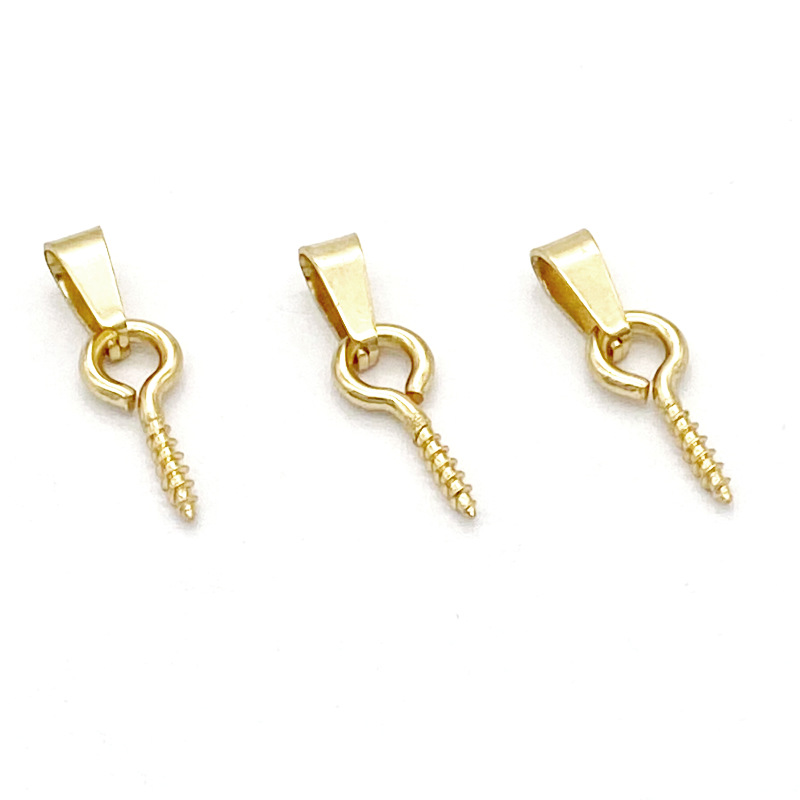 دبابيس عين لولبية من الفولاذ ا - مراجعة Jewelry Making Rivets وسعره