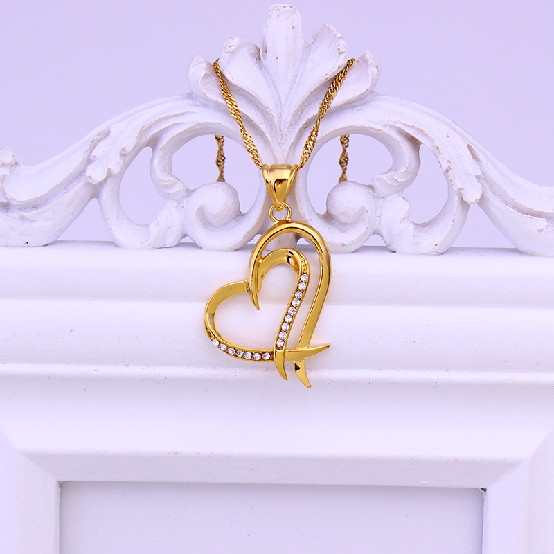 قلادة على شكل قلب من FS ، مجوه - مراجعة Jewelry Making New Zealand وسعره