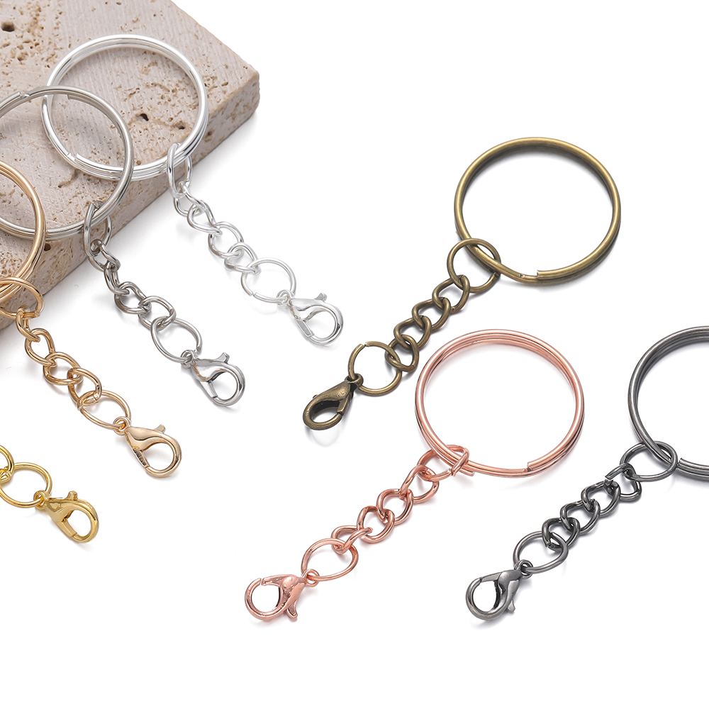 10 قطع/مجموعة حلقات مفاتيح دائ - مراجعة Jewelry Making Supplies Wholesale وسعره