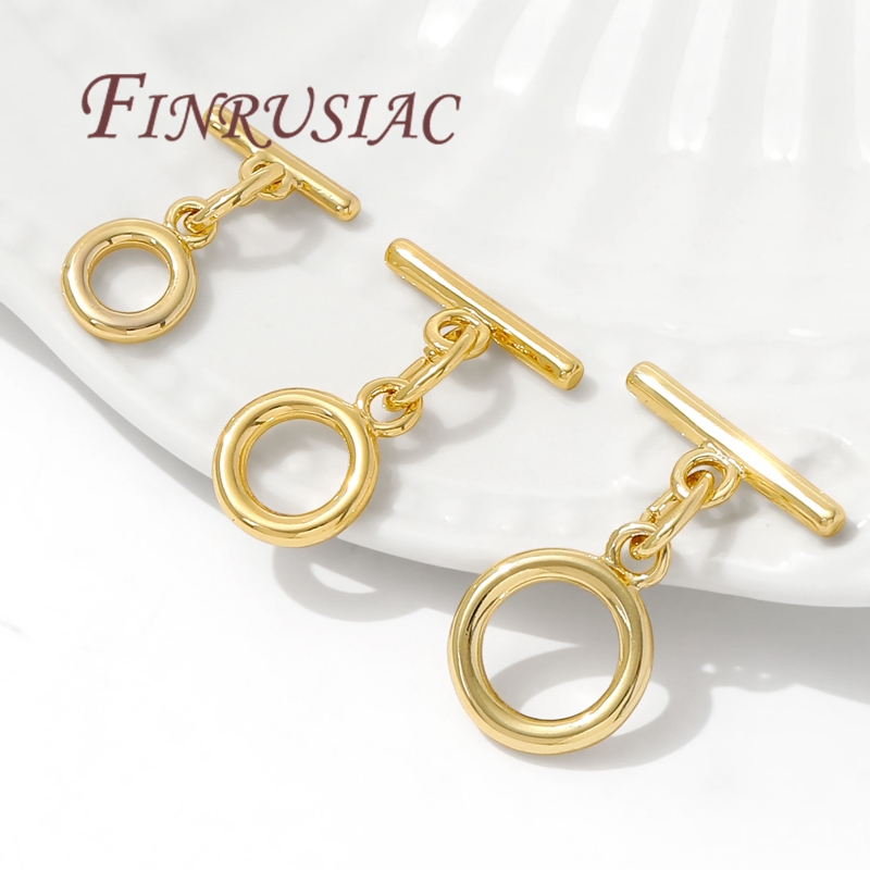 مشبك تبديل مطلي بالذهب عيار 18 - مراجعة Toggle Clasp Gold وسعره