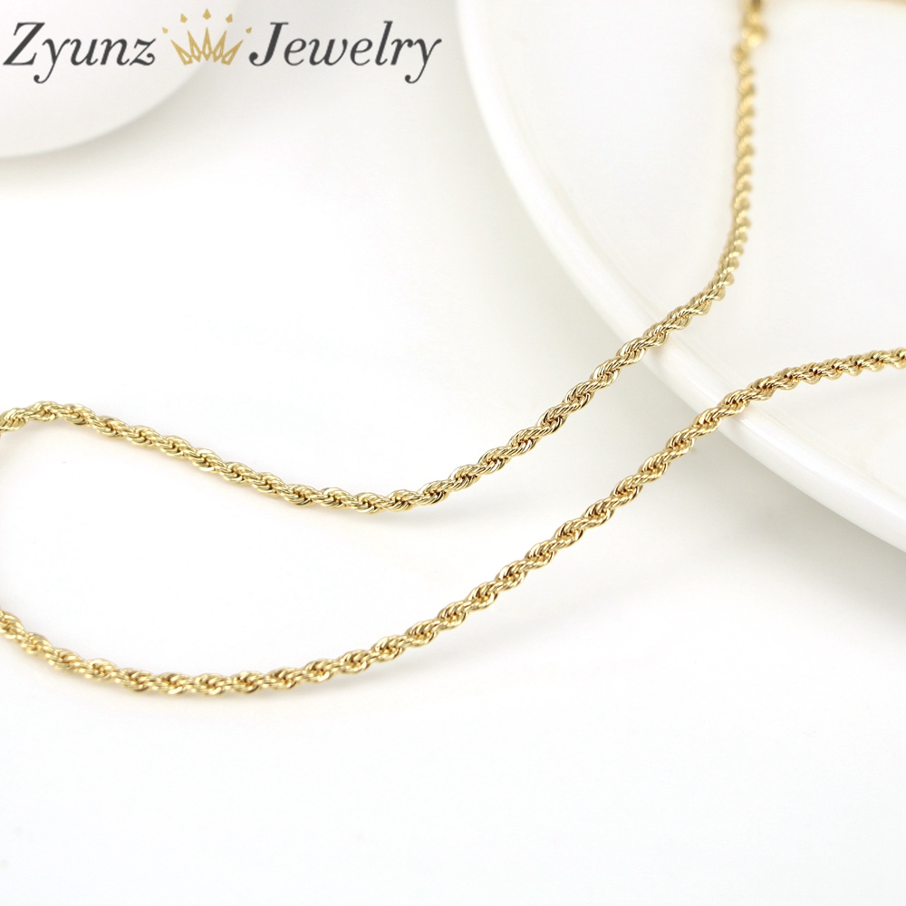 20 قطعة، سلسلة معدنية ذهبية ال - مراجعة Jewelry Making Singapore وسعره