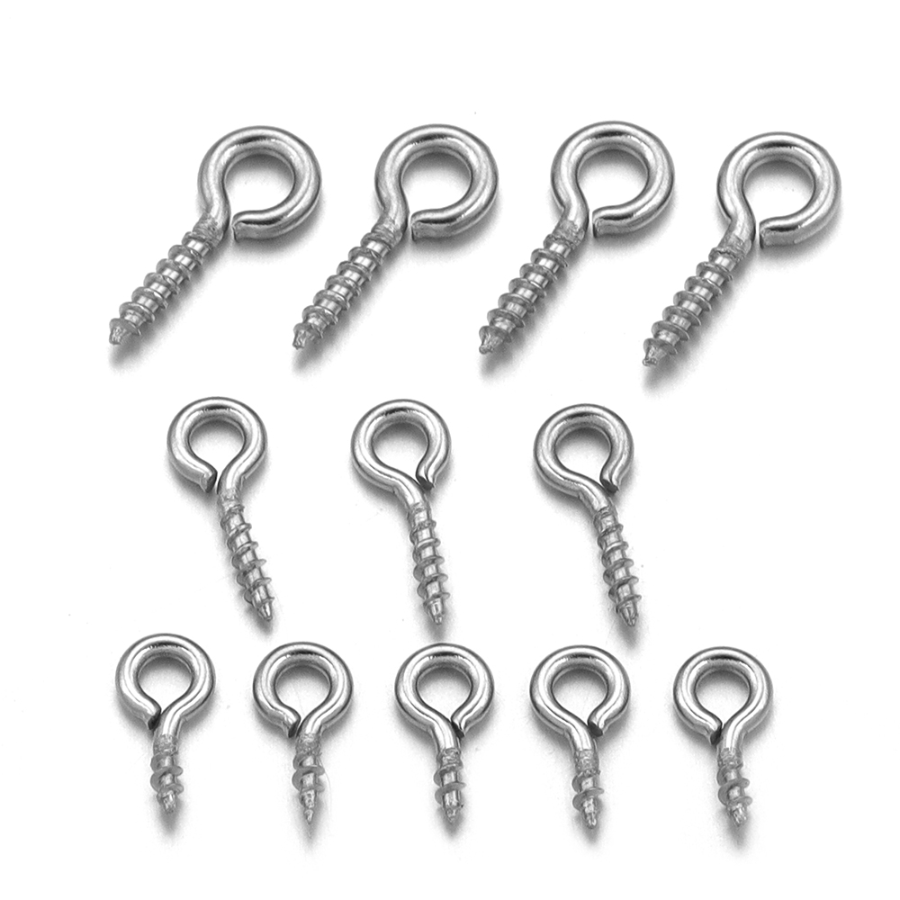 100 قطعة/الوحدة الفولاذ المقاو - مراجعة Jewelry Making Rivets وسعره