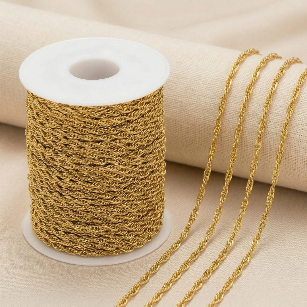 سلسلة مجوهرات من الفولاذ المقا - مراجعة Jewelry Making Singapore وسعره