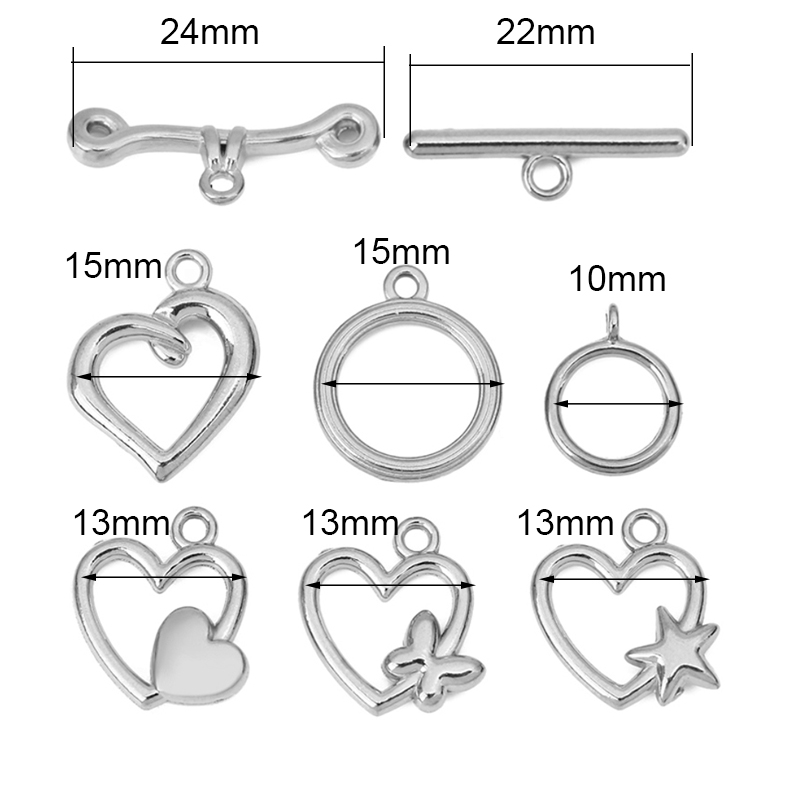 5 مجموعات من مشابك OT من الفول - مراجعة Toggle Clasp Gold وسعره