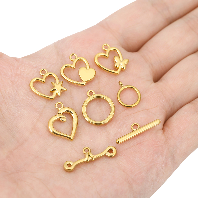 5 مجموعات من مشابك OT من الفول - مراجعة Toggle Clasp Gold وسعره