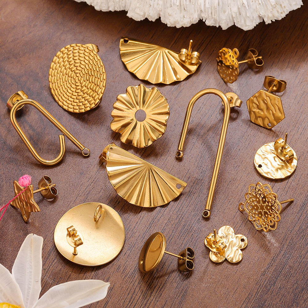 10 قطعة أقراط من الفولاذ المقا - مراجعة Jewelry Making Supplies Wholesale وسعره