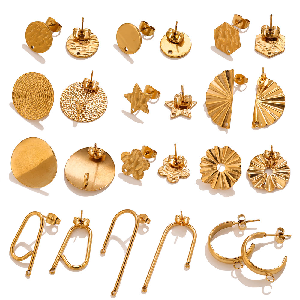 10 قطعة أقراط من الفولاذ المقا - مراجعة Jewelry Making Supplies Wholesale وسعره