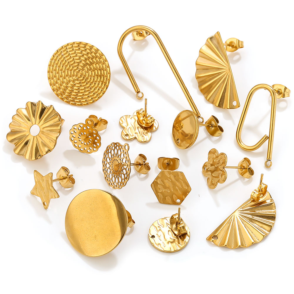10 قطعة أقراط من الفولاذ المقا - مراجعة Jewelry Making Supplies Wholesale وسعره
