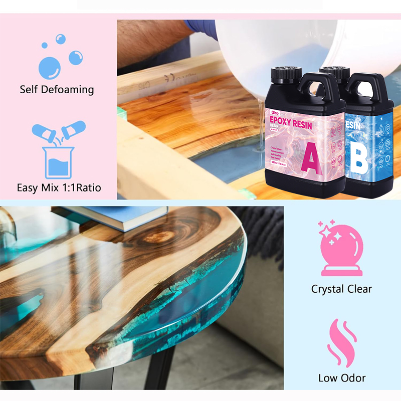 طقم راتنج إيبوكسي شفاف بنسبة 1 - مراجعة Jewelry Making Table وسعره