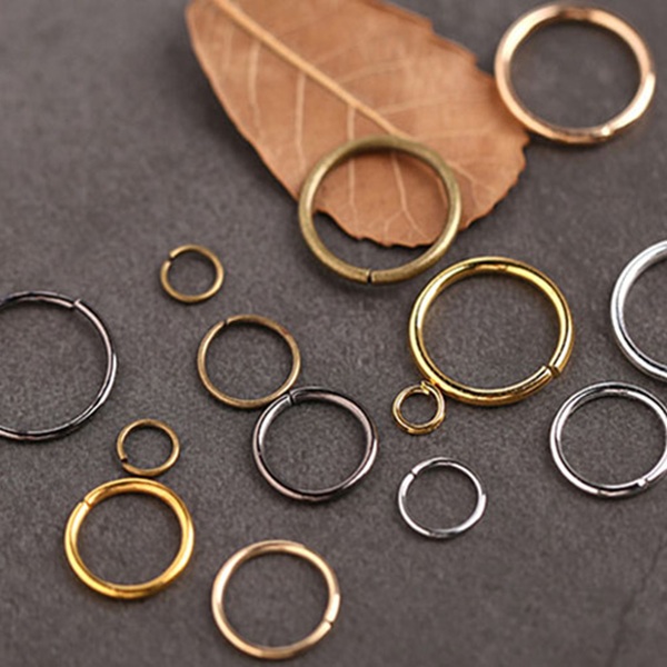 50/100/200 قطعة حلقات متعددة ا - مراجعة Jewelry Making Supplies Wholesale وسعره
